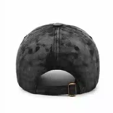 优莲茵 大帽檐显脸小 水洗做旧字母刺绣弯沿 百搭复古款遮阳防晒帽 棉 鸭舌帽 男女同款情侣款