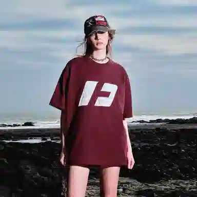 FORNINES Dragon Embroidered T-Shirt