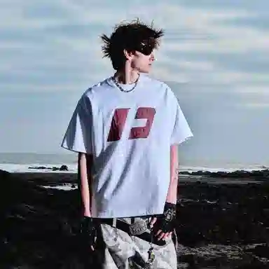 FORNINES Dragon Embroidered T-Shirt