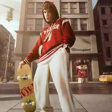 Champion x Pop Mart Hoodie