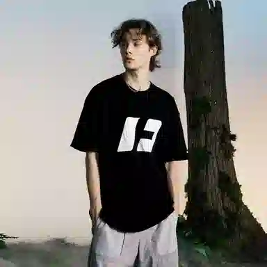 FORNINES Dragon Embroidered T-Shirt