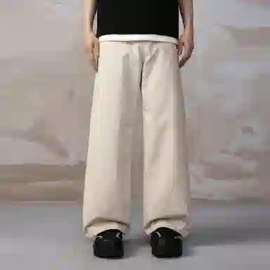 LA'T.WEEKEND Classic Casual Pants