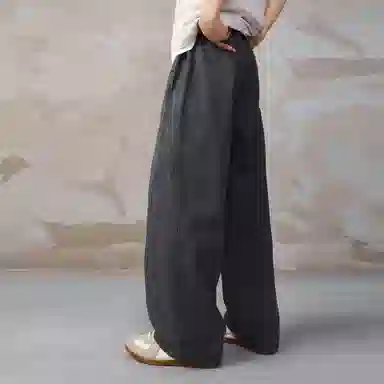 LA'T.WEEKEND Classic Casual Pants