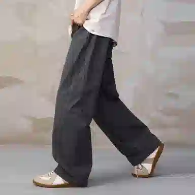 LA'T.WEEKEND Classic Casual Pants
