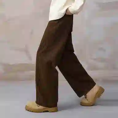 LA'T.WEEKEND Classic Casual Pants