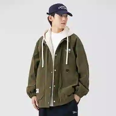 RAP PANDA Two-Layer Hoodie Jacket