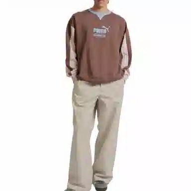 PUMA KIDSUPER Crew logoT