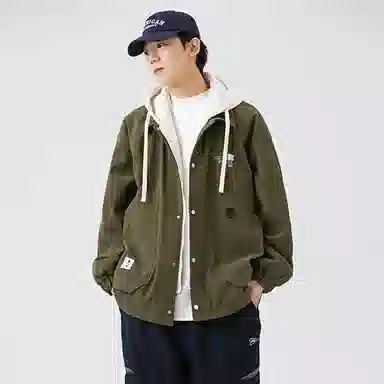 RAP PANDA Two-Layer Hoodie Jacket
