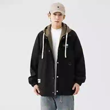RAP PANDA Two-Layer Hoodie Jacket