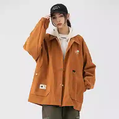 RAP PANDA Two-Layer Hoodie Jacket