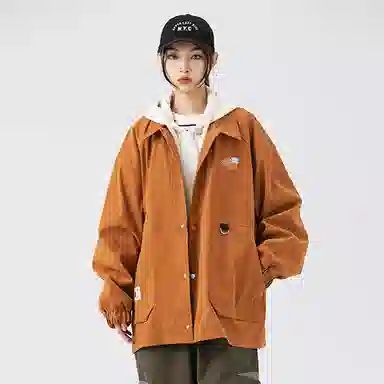 RAP PANDA Two-Layer Hoodie Jacket