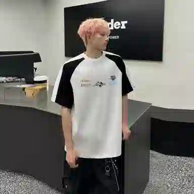 DAREASY Raglan T-Shirt Black