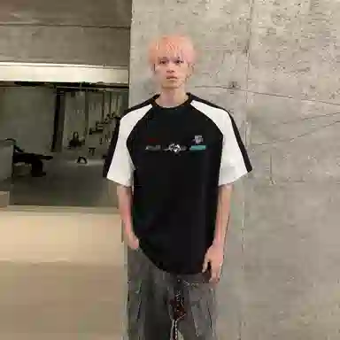 DAREASY Raglan T-Shirt Black