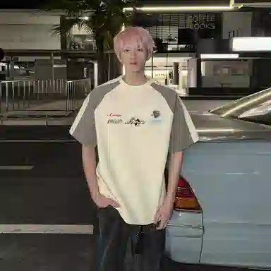 DAREASY Raglan T-Shirt Black