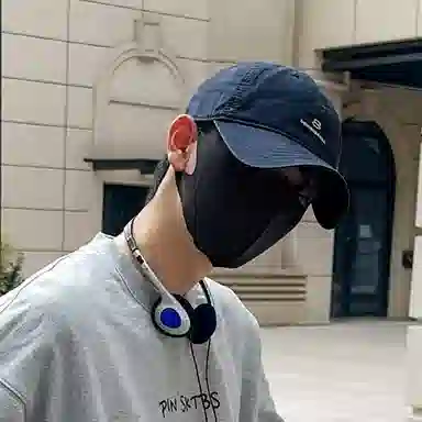 【学院风藏青色集】 啄木鸟 简约百搭书卷气质显肤白 日韩潮流设计休闲时尚软顶宽檐大头围巾显脸小遮阳防晒 棉 鸭舌帽 男女同款情侣款