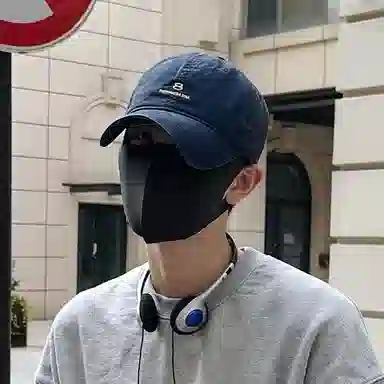 【学院风藏青色集】 啄木鸟 简约百搭书卷气质显肤白 日韩潮流设计休闲时尚软顶宽檐大头围巾显脸小遮阳防晒 棉 鸭舌帽 男女同款情侣款