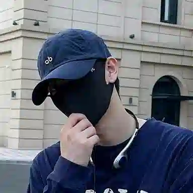 【学院风藏青色集】 啄木鸟 简约百搭书卷气质显肤白 日韩潮流设计休闲时尚软顶宽檐大头围巾显脸小遮阳防晒 棉 鸭舌帽 男女同款情侣款