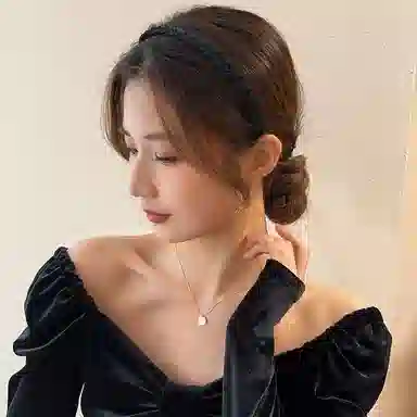 如花梦 发捆洗脸专用压发头箍高级感带齿防滑碎发发卡头饰 布艺 发箍 女款