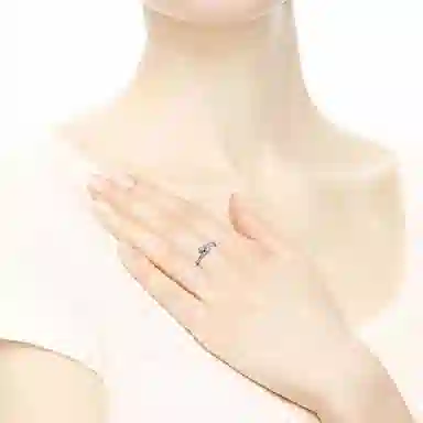 Pandora Shimmering Heart Ring