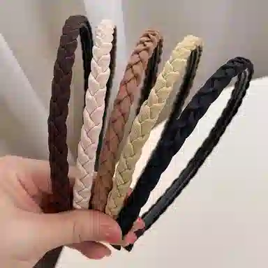 如花梦 发捆洗脸专用压发头箍高级感带齿防滑碎发发卡头饰 布艺 发箍 女款