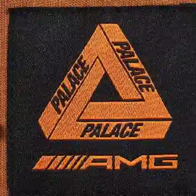 Palace x AMG 2.0 Zip Hood Caramel