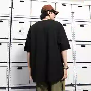 China Aerospace Logo Print T-Shirt