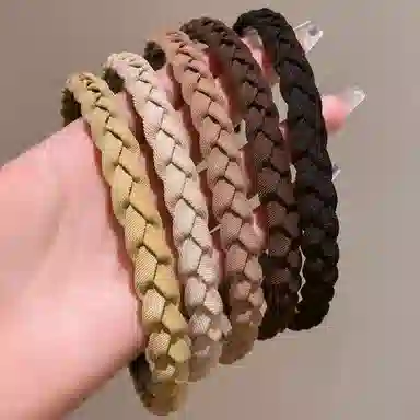 如花梦 发捆洗脸专用压发头箍高级感带齿防滑碎发发卡头饰 布艺 发箍 女款