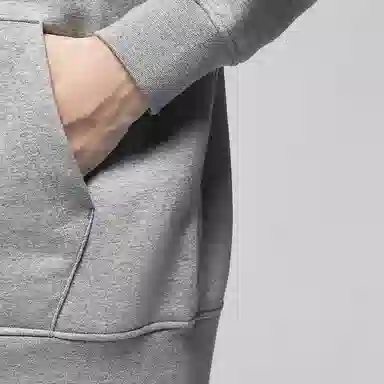 Jordan Essentials Hoodie Jacket Dark Grey