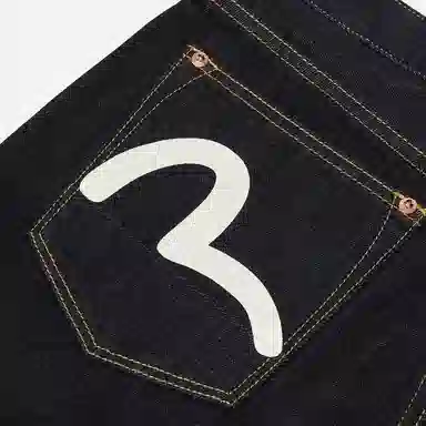 EVISU Seagull Print Pocket Jeans