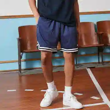 TIP-OFF Letter Pattern Elastic Casual Shorts