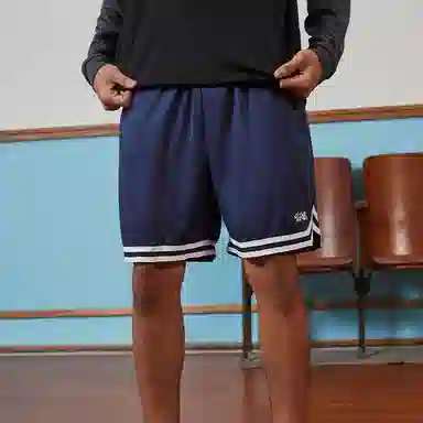 TIP-OFF Letter Pattern Elastic Casual Shorts