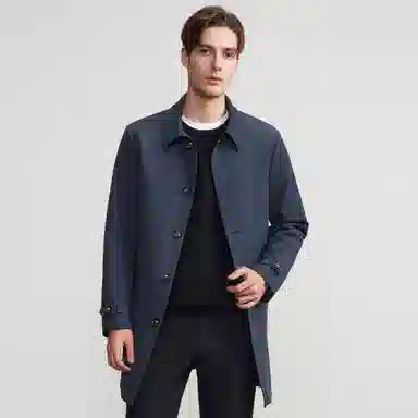 Daniel Hechter Trench Coat Navy