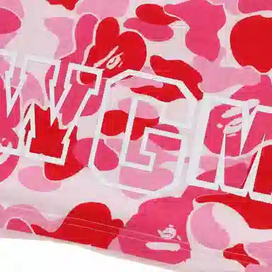 A BATHING APE Shark WGM Camo T-Shirt