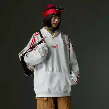 DOKI Retro Striped Hoodie