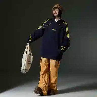 DOKI Retro Striped Hoodie