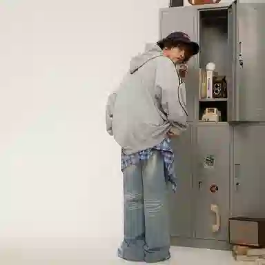 DOKI Retro Striped Hoodie