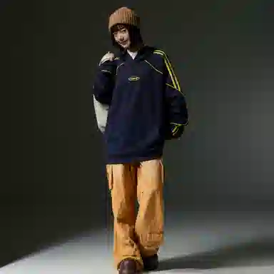 DOKI Retro Striped Hoodie