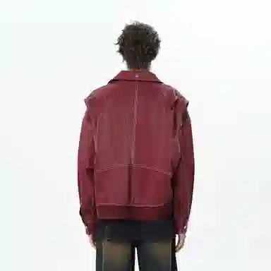 BJHG Cleanfit PU Flight Jacket