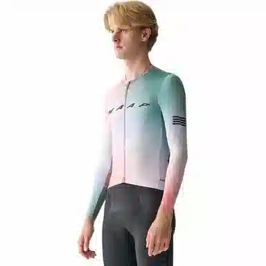 MAAP Blurred Out Pro Hex LS Jersey 2.0