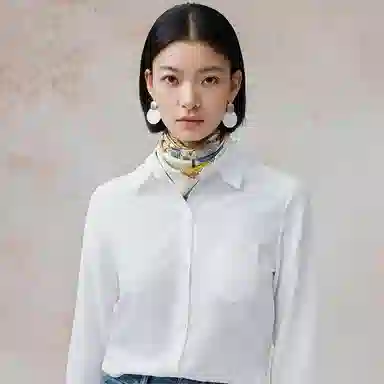 上海故事 南法庄园优雅高端丝绸质感经典设计优雅气质花卉礼盒装 桑蚕丝 丝巾 女款