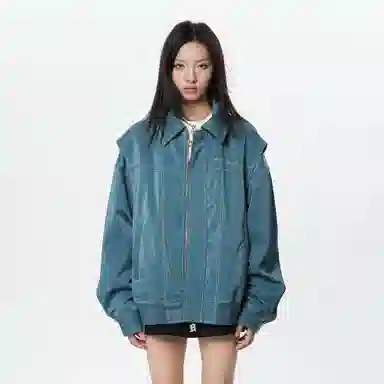 BJHG Cleanfit PU Flight Jacket