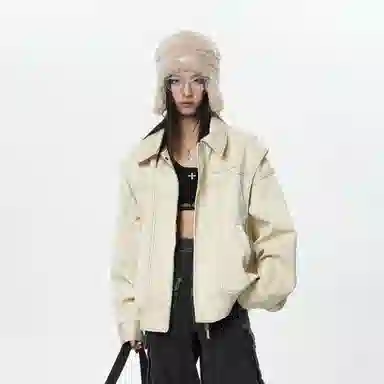 BJHG Cleanfit PU Flight Jacket