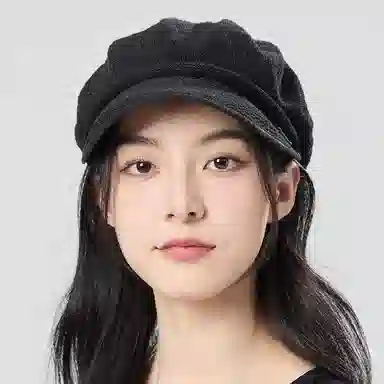 【贝壳标】 玖慕 透气立体耐用 亚麻 贝雷帽 女款