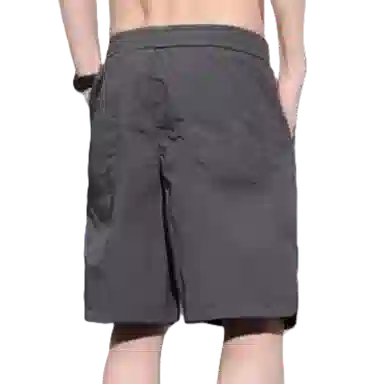 北极绒 美式复古时尚舒适高级感工装宽松薄款休闲短裤 男款