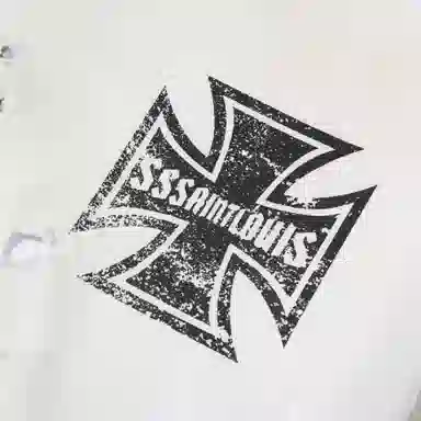 SSSAINT LOUIS Cross Medal Long Sleeve Tee