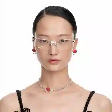 YVMIN Rose Ceramic Necklace