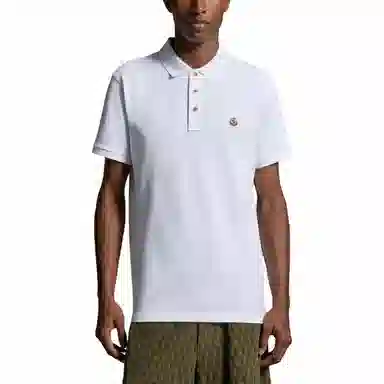 Moncler Logo Patch Polo Shirt Polo