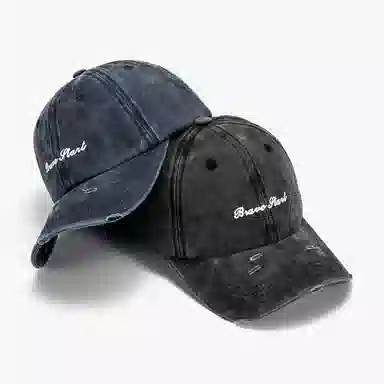 啄木鸟 大头围水洗牛仔复古大帽檐显脸小 棉 鸭舌帽 男女同款情侣款