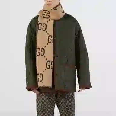 Gucci Scarf Brown/Beige
