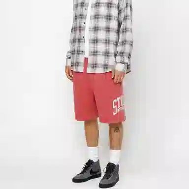 Stussy SS24 FLEECE SHORT INTERNATIONAL Logo